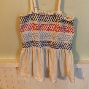 Self Esteem XS Ruffle Tank Blouse